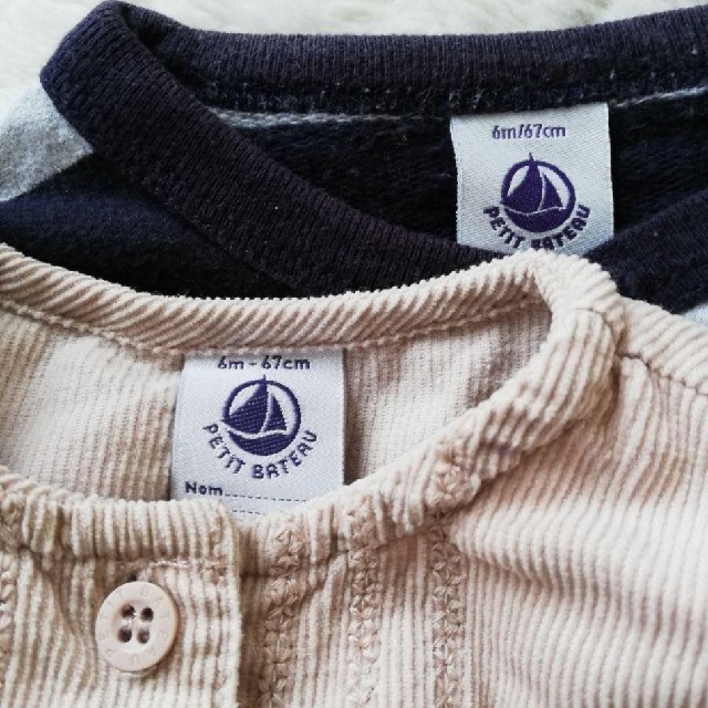 PETIT BATEAU(プチバトー)のPetit Bateau　プチバトー　ワンピース　チュニック キッズ/ベビー/マタニティのベビー服(~85cm)(ワンピース)の商品写真