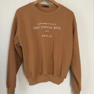 ザラ(ZARA)の今期ザラ　クルーネック　スウェット7〜9号(トレーナー/スウェット)