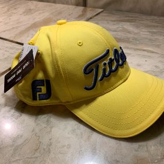 タイトリスト(Titleist)のタイトリスト　イエロー　キャップ　FJ Ping ゴルフ　(その他)