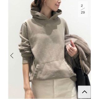 アパルトモンドゥーズィエムクラス(L'Appartement DEUXIEME CLASSE)のアパルトモンREMI RELIEF/レミレリーフSweat パーカー 新品未使用(パーカー)