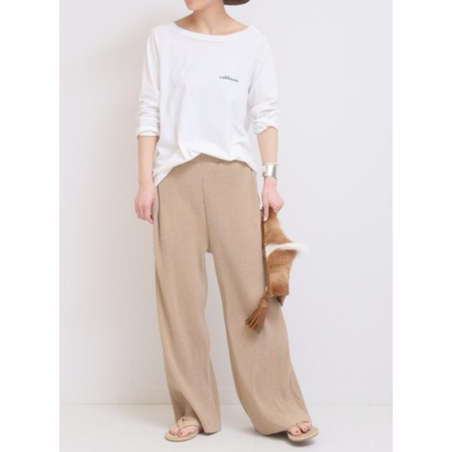 新品タグ付き Deuxieme Classe PLEATS PANTS - カジュアルパンツ