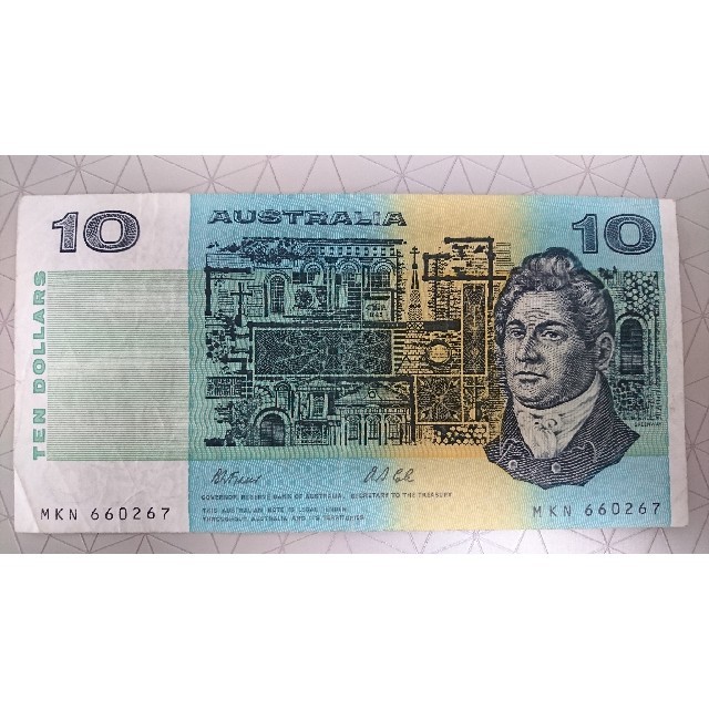 豪ドル 旧紙幣