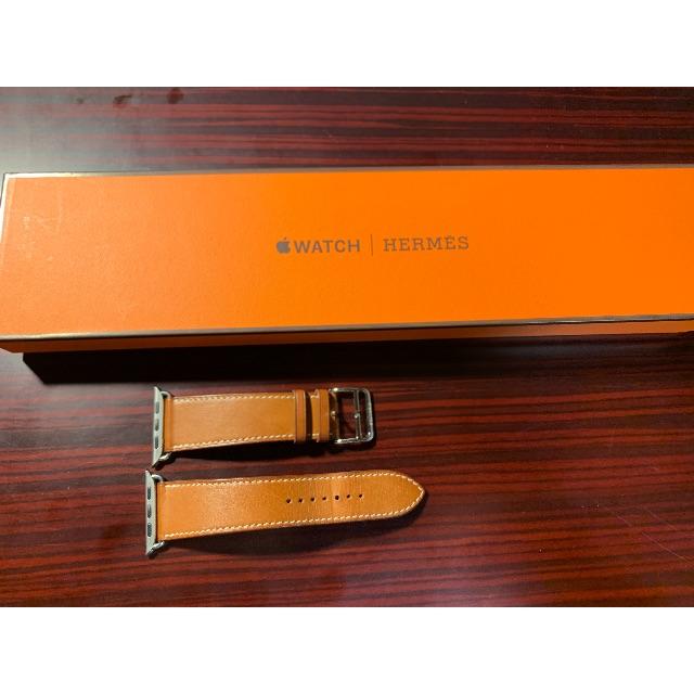 美品！Apple Watch Hermès - 44mm、ヴォー・バレニアレザーベルト