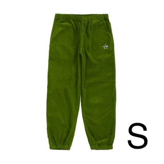 シュプリーム(Supreme)のSupreme 19AW Corduroy Skate Pant Green S(ワークパンツ/カーゴパンツ)