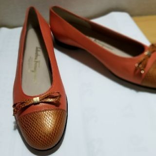 Salvatore Ferragamo(ハイヒール/パンプス ・ オレンジ/橙色系 Salvatore Ferragamo(ハイヒール/パンプス ・ オレンジ/橙色系