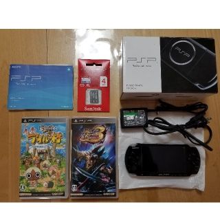 プレイステーションポータブル(PlayStation Portable)のPSP-3000 ブラック　PlayStation®️portable(家庭用ゲーム機本体)