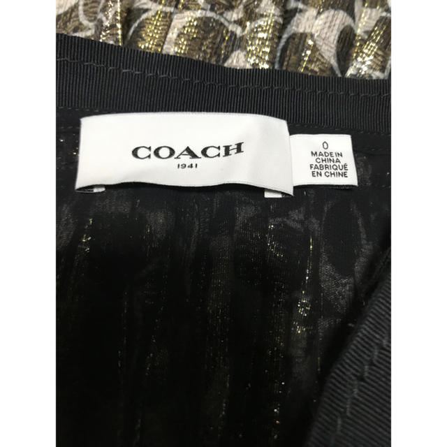 COACH(コーチ)のCOACH 今期購入プリーツスカート レディースのスカート(ひざ丈スカート)の商品写真