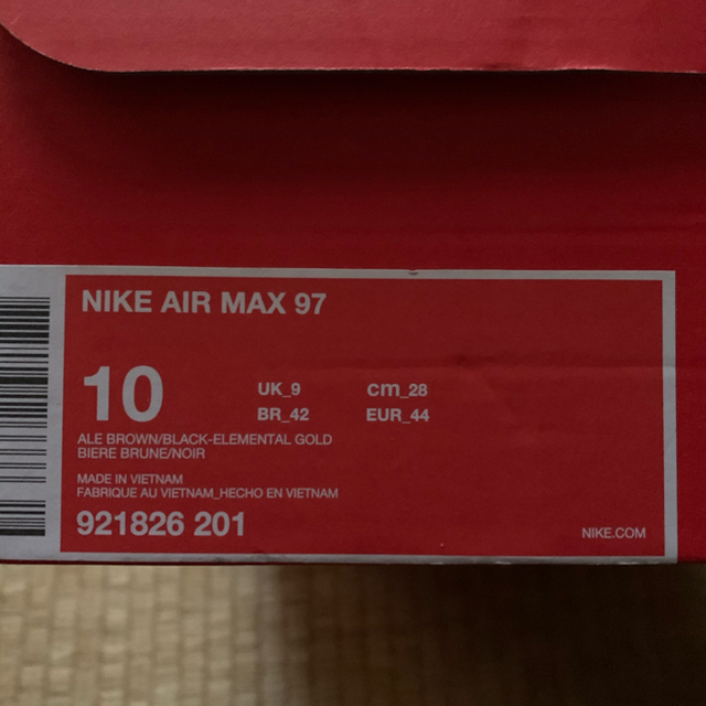 NIKE(ナイキ)のナイキ NIKE AIR MAX 97 エアマックススニーカー　ブラウン メンズの靴/シューズ(スニーカー)の商品写真