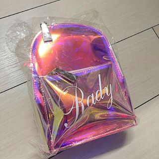 レディー(Rady)のrady♡オーロラミニリュック　値下げ(リュック/バックパック)