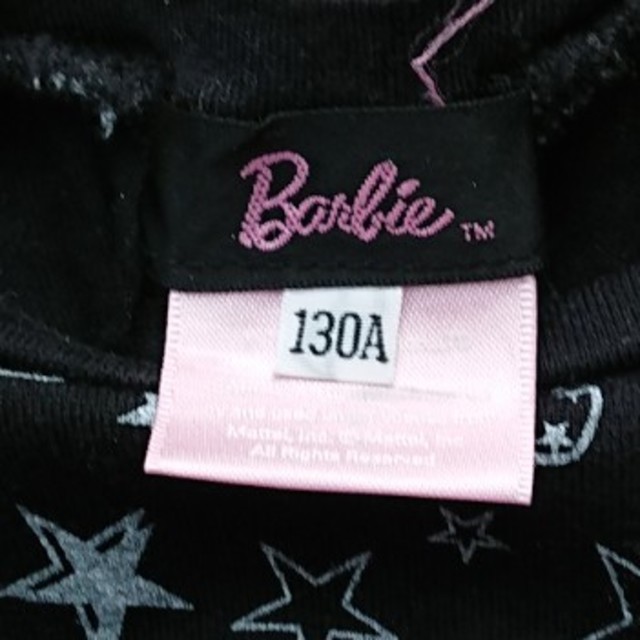 Barbie(バービー)のバービー 女児ティーシャツ キッズ/ベビー/マタニティのキッズ服女の子用(90cm~)(Tシャツ/カットソー)の商品写真