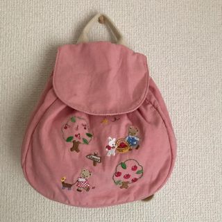 ファミリア(familiar)のファミリア 子供用 リュック 刺繍(リュックサック)