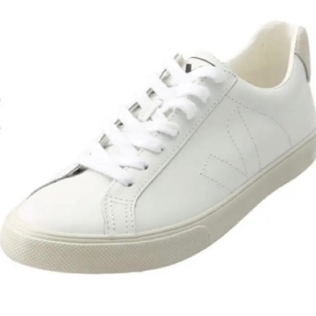 【新品／未使用23cm】VEJA ESPLAR LEATHER WHITE レディースの靴/シューズ(スニーカー)の商品写真