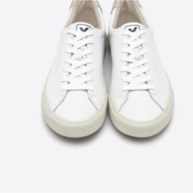 【新品／未使用23cm】VEJA ESPLAR LEATHER WHITE レディースの靴/シューズ(スニーカー)の商品写真
