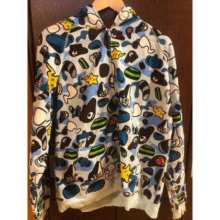 a bathing ape サファリシャークパーカー　M アニマル