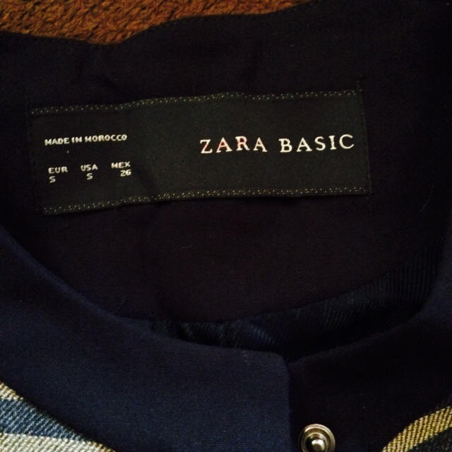 ZARA(ザラ)のZARA チェックジャケット レディースのジャケット/アウター(ノーカラージャケット)の商品写真