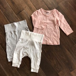 エイチアンドエム(H&M)のH&M ロンT&パンツ 3枚セット(パンツ)