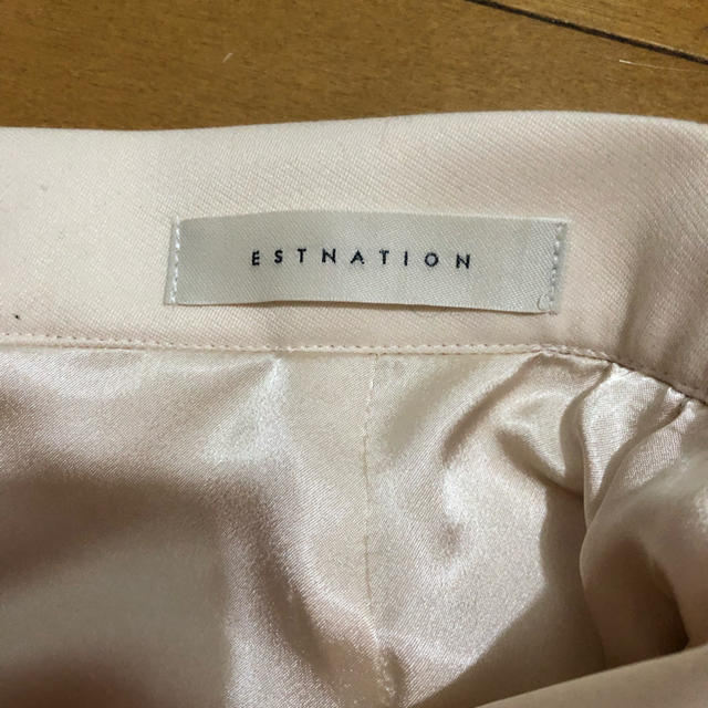ESTNATION(エストネーション)のエストネーション 白のスカート レディースのスカート(ロングスカート)の商品写真