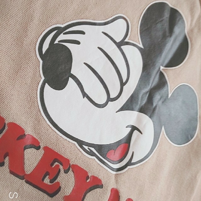 Disney(ディズニー)の新品*Disney*ミッキー顔隠しスウェットトレーナー*mickey レディースのトップス(トレーナー/スウェット)の商品写真