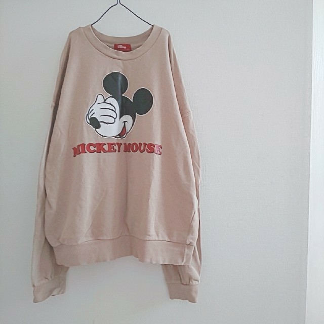 Disney 新品 Disney ミッキー顔隠しスウェットトレーナー Mickeyの通販 By 麗音shop ディズニーならラクマ