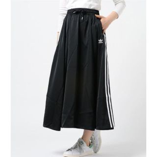 アディダス(adidas)のadidas アディダス LONG SATIN SKIRT FL0039(ロングスカート)