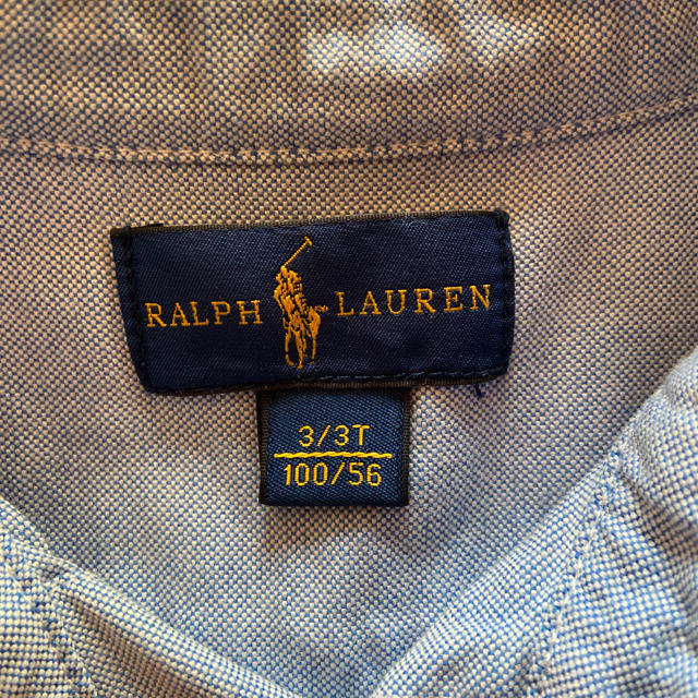 Ralph Lauren(ラルフローレン)のラルフローレン 長袖シャツ 100cm キッズ/ベビー/マタニティのキッズ服男の子用(90cm~)(ブラウス)の商品写真