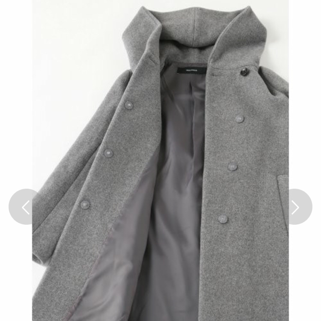 JOURNAL STANDARD(ジャーナルスタンダード)の新品2wayフードロングコート レディースのジャケット/アウター(ロングコート)の商品写真