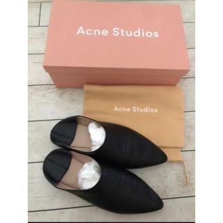 アクネ(ACNE)のアクネステュディオス バブーシュ パンプス スリッポン(スリッポン/モカシン)