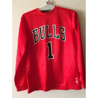 アディダス(adidas)のBULLS アディダス　長袖　Tシャツ　バスケ(バスケットボール)