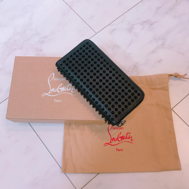 Christian Louboutin(クリスチャンルブタン)のクリスチャンルブタン　ZIP長財布　Panettone Wallet ブラック メンズのファッション小物(長財布)の商品写真