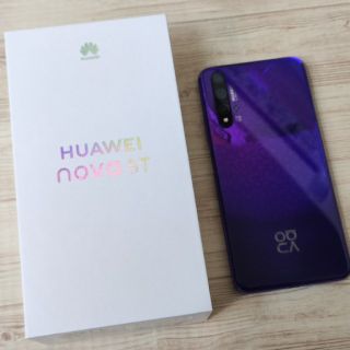 アンドロイド(ANDROID)のHUAWEI nova 5T(スマートフォン本体)