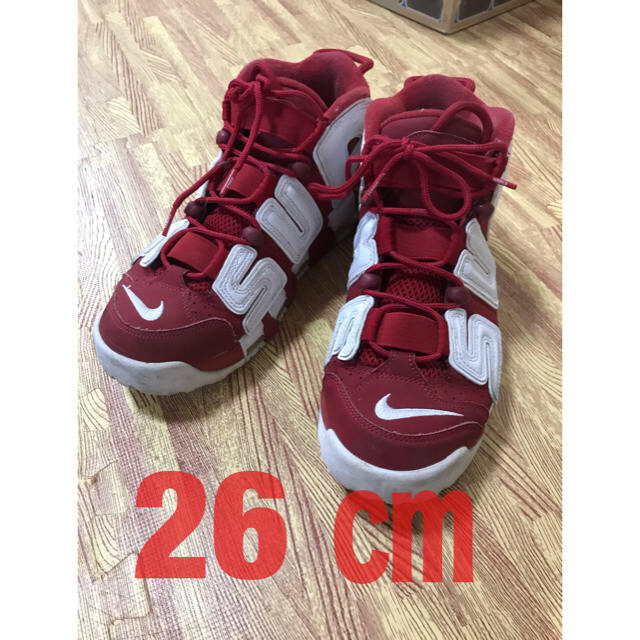 【専用】Supreme NIKE AIR MORE UPTEMPO 26cm