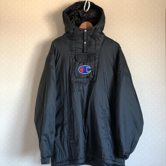 Supreme Champion Pullover Parka BLACKジャケット/アウター