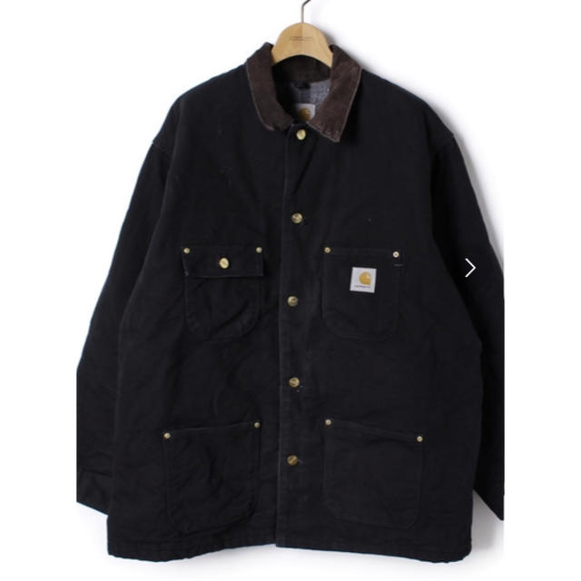 carhartt - カーハート カバーオール ジャケット 黒の通販 by ...