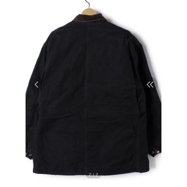 carhartt - カーハート カバーオール ジャケット 黒の通販 by carhartt - カーハート カバーオール ジャケット 黒の通販 by