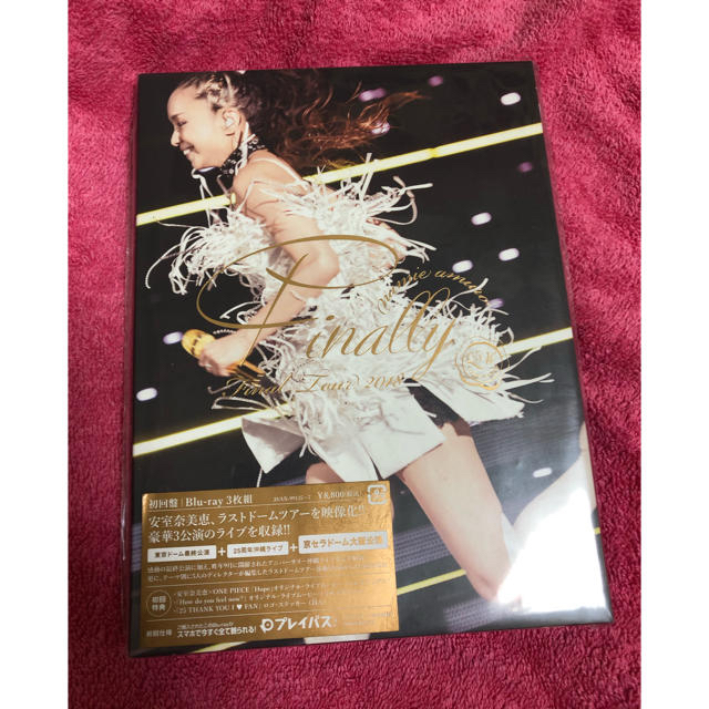 安室奈美恵 『Finally』Blu-ray初回盤 新品未開封品 エンタメ/ホビーのDVD/ブルーレイ(ミュージック)の商品写真