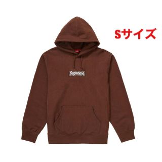 シュプリーム(Supreme)のSupreme Bandana Box Logo Hooded ブラウン　S(パーカー)