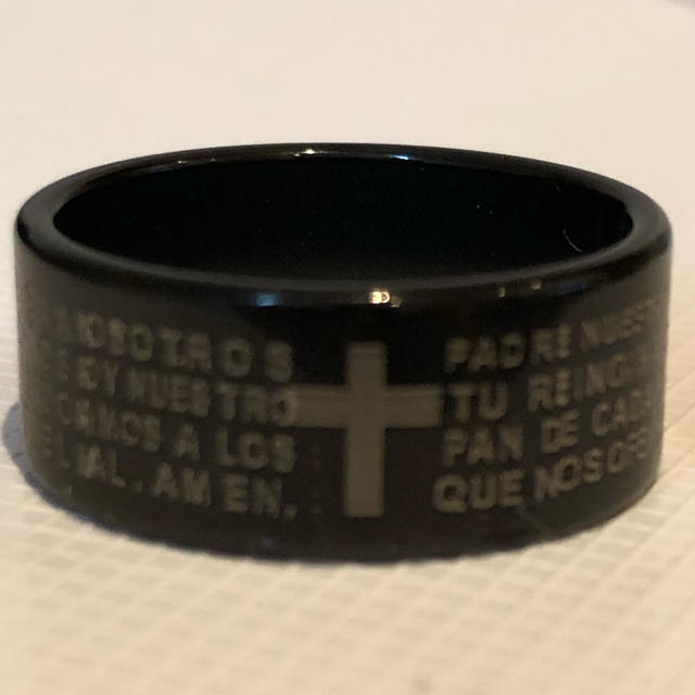 指輪 十字架 聖書 メンズのアクセサリー(リング(指輪))の商品写真