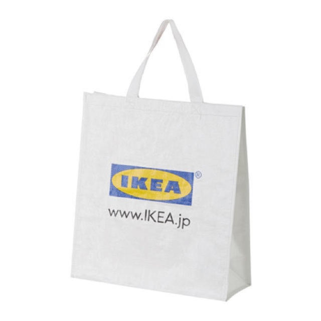 IKEA(イケア)のIKEA ロゴショッパー　2枚セット　クラムビー 新品  レディースのバッグ(エコバッグ)の商品写真