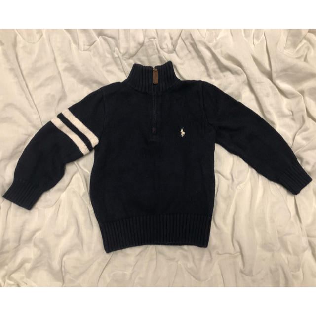 POLO RALPH LAUREN(ポロラルフローレン)のPOLO RALPH LAURENニットセーター100cm キッズ/ベビー/マタニティのキッズ服男の子用(90cm~)(ニット)の商品写真