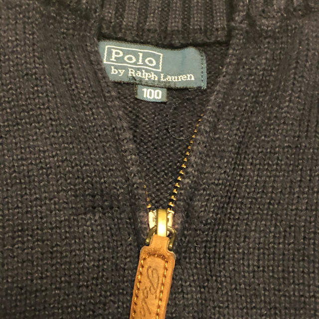 POLO RALPH LAUREN(ポロラルフローレン)のPOLO RALPH LAURENニットセーター100cm キッズ/ベビー/マタニティのキッズ服男の子用(90cm~)(ニット)の商品写真