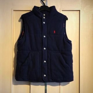 ラルフローレン(Ralph Lauren)のラルフローレン ネイビーベスト150cm(ジャケット/上着)