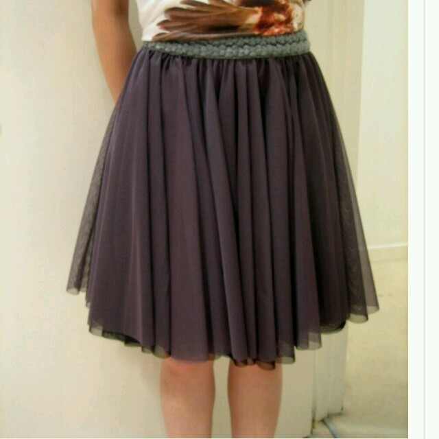 UNITED ARROWS(ユナイテッドアローズ)のmuller*チュールスカート レディースのスカート(ひざ丈スカート)の商品写真