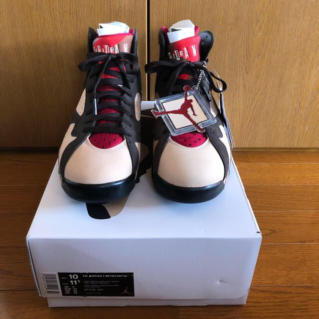 させて NIKE - PATTA× AIR JORDAN 7 エアジョーダン7 パタの通販 by 式波shop|ナイキならラクマ いておりま