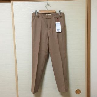 ビームス(BEAMS)の新品・ベージュボタニーウールパンツ(カジュアルパンツ)