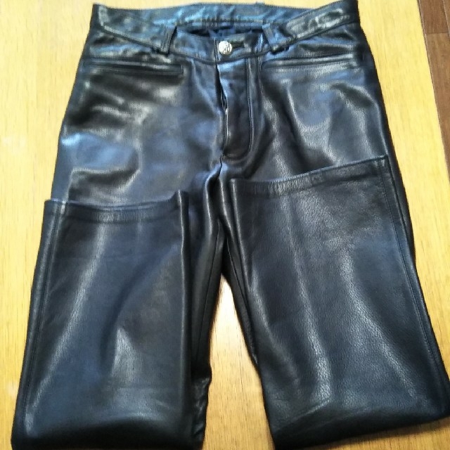 Chrome Hearts - CHROME HEARTS クロムハーツ レザーパンツ Size34の通販 by こば's shop｜クロム