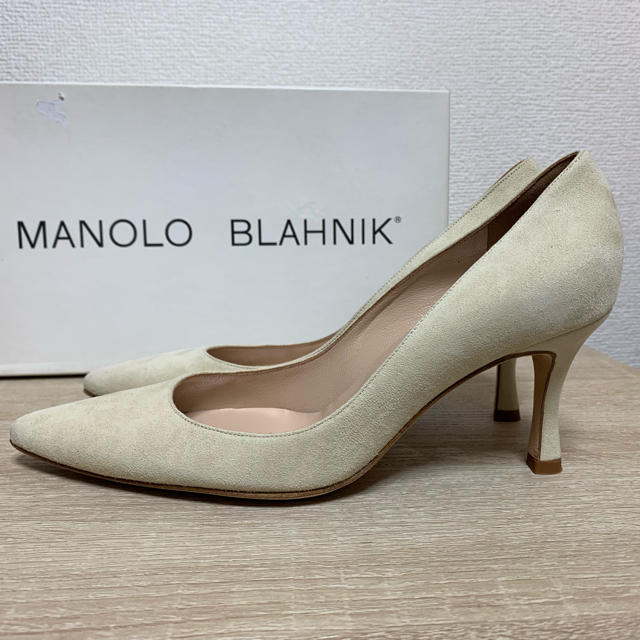 MANOLO BLAHNIK(マノロブラニク)の新品！マノロブラニク  34.5 レディースの靴/シューズ(ハイヒール/パンプス)の商品写真