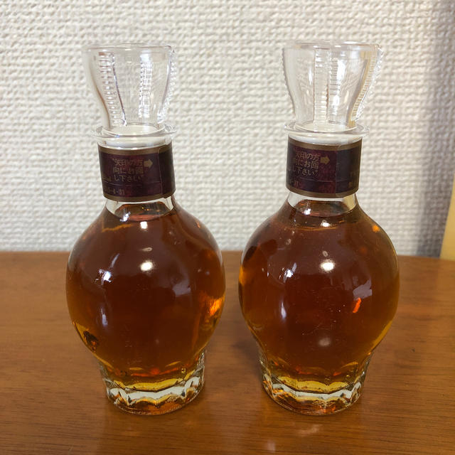 ニッカウヰスキー(ニッカウイスキー)のニッカ　ブランデー VSOP  50m ミニボトル2本 食品/飲料/酒の酒(ブランデー)の商品写真