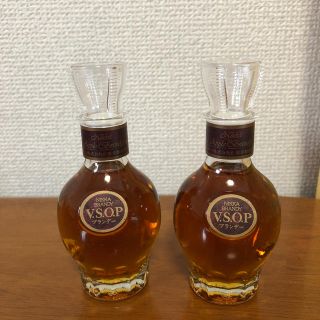 ニッカウイスキー(ニッカウヰスキー)のニッカ　ブランデー VSOP  50m ミニボトル2本(ブランデー)