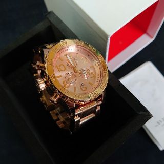 ニクソン(NIXON)のNIXON【THE 42-20 CHRONO】ニクソン腕時計★稼働品★送料無料(腕時計)