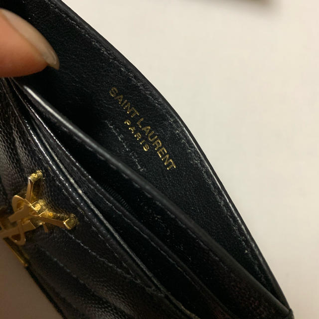 Saint Laurent(サンローラン)のYSL カードケース レディースのファッション小物(名刺入れ/定期入れ)の商品写真